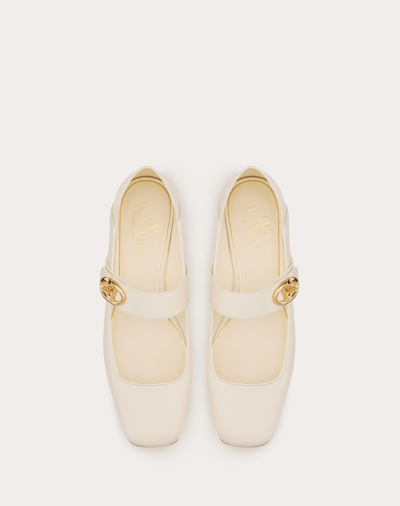 VLOGO LOCKER MARY-JANE BALLERINA에 CALFSKIN 4