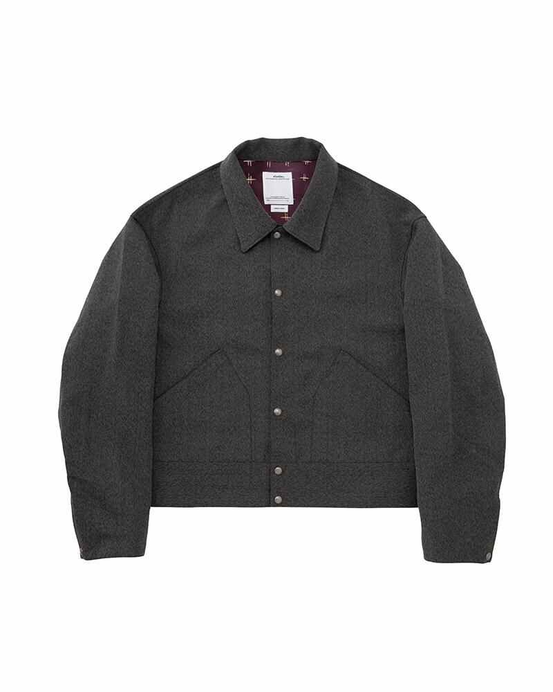 VISVIM ALPHA SHORT JKT (W/L) BLACK SIZE4