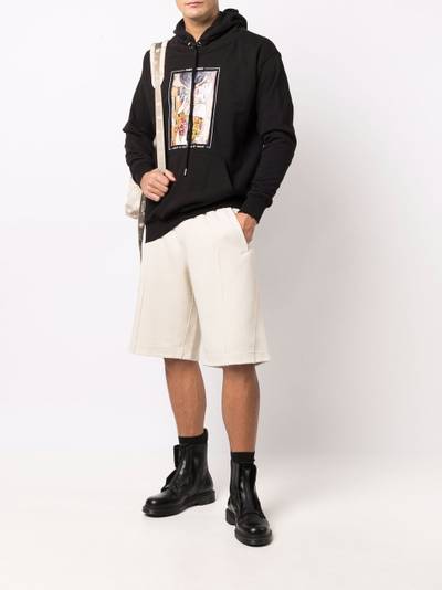 Stone Island Shadow Project relaxed track shorts outlook