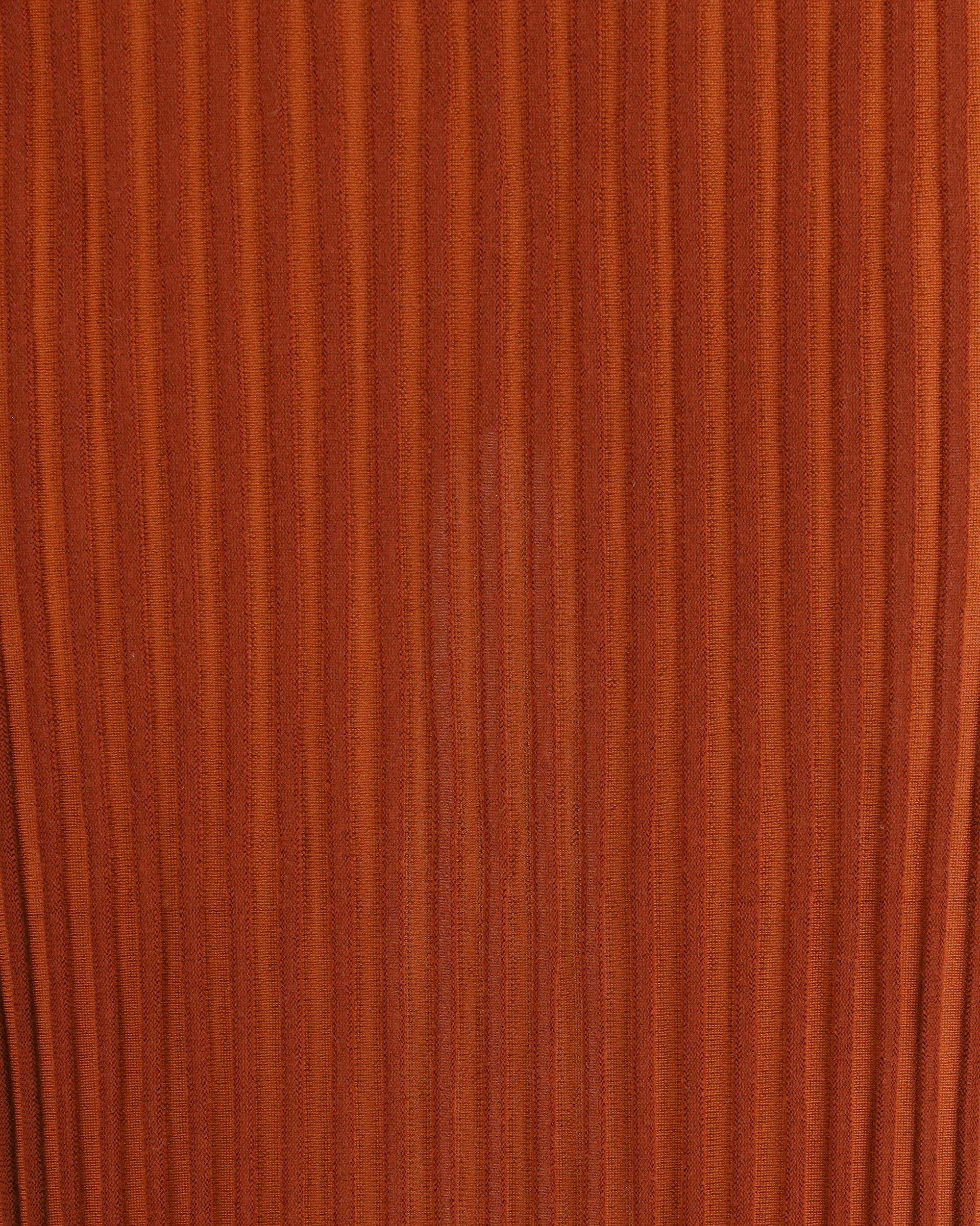 Long Knitted Skirt with narrow ribs - 3