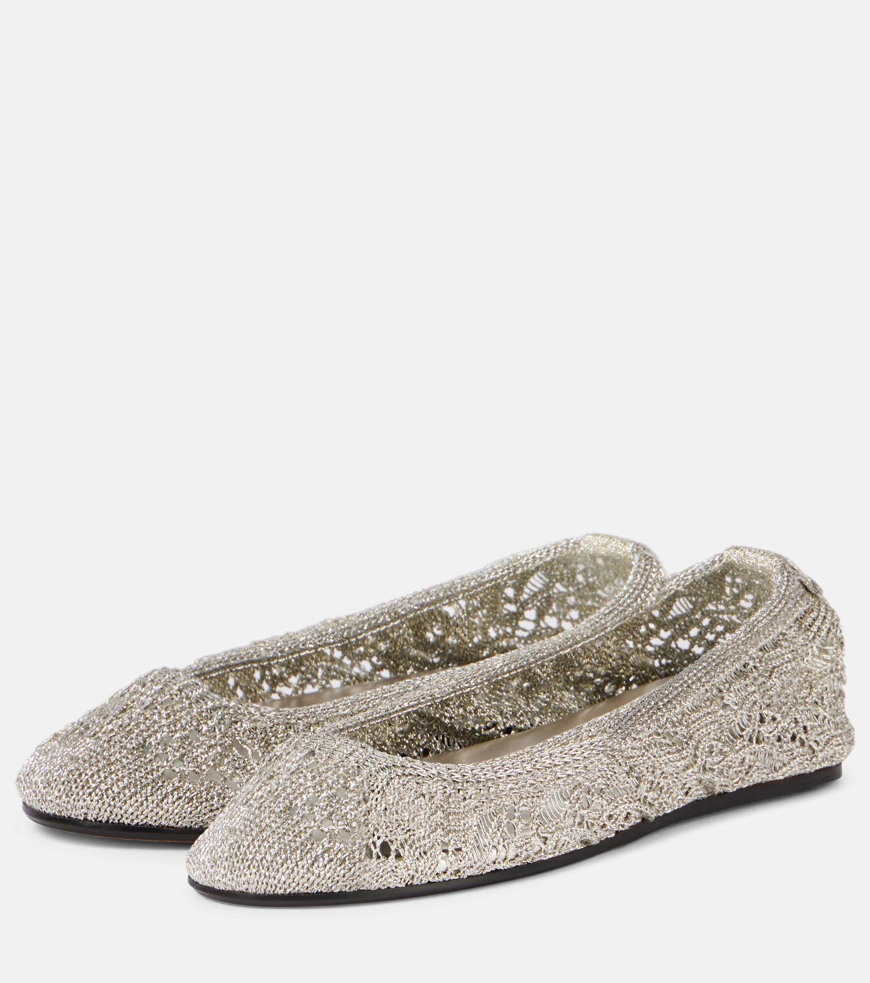 Belna crochet ballet flats - 4
