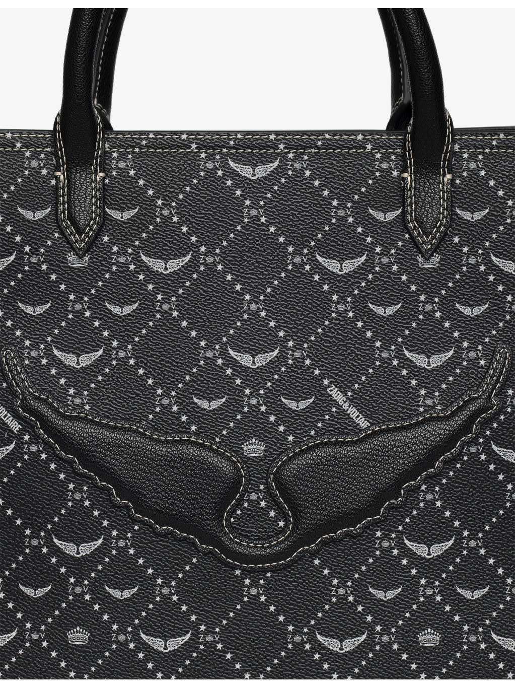 Angel Monogram Canvas Tote Bag - 8