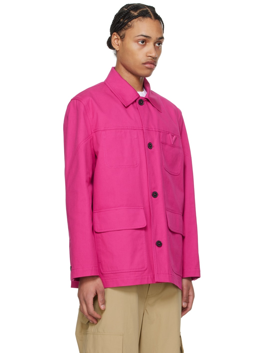 Pink Caban Jacket - 2