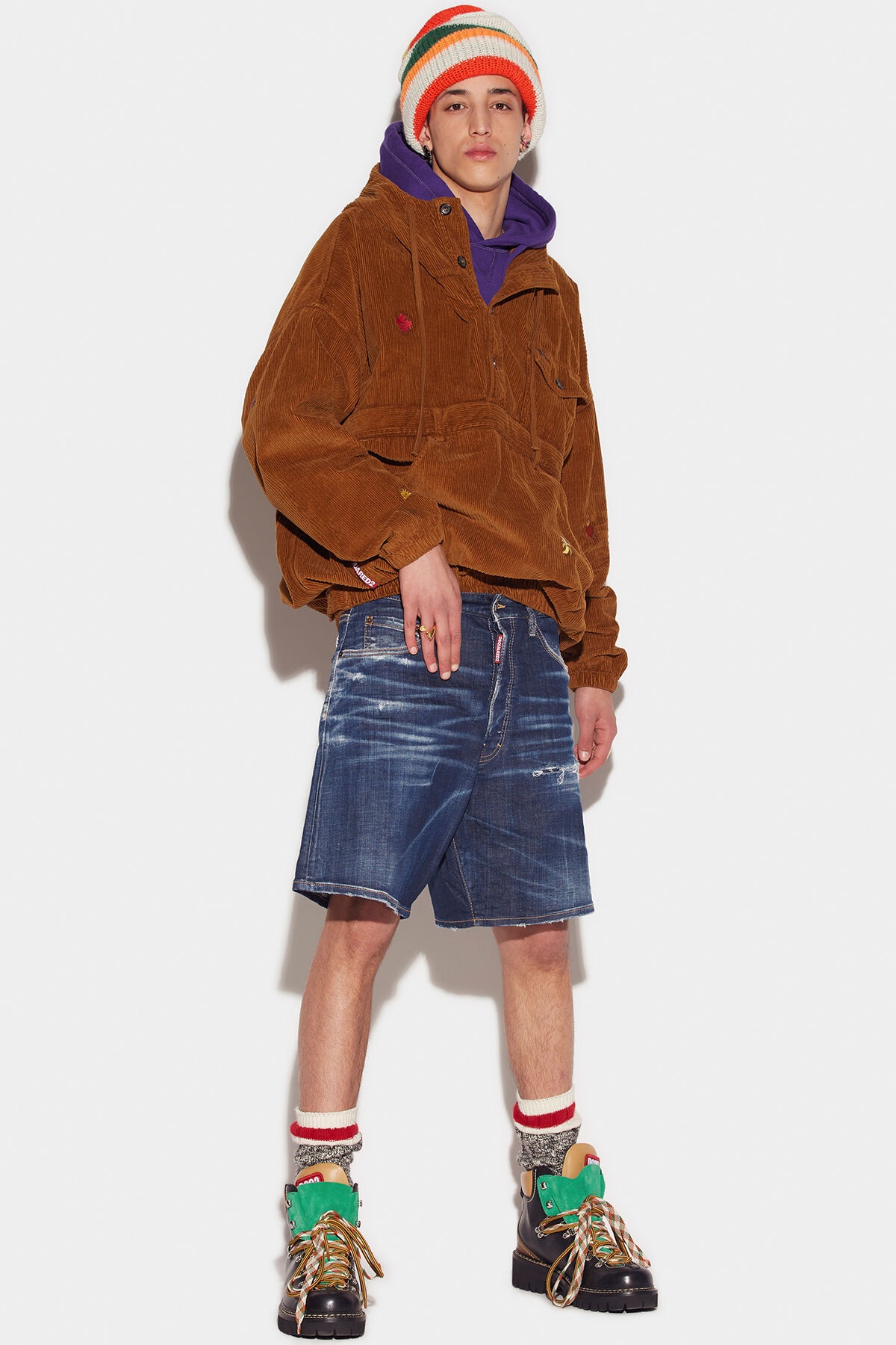 BOXER DENIM SHORTS - 3