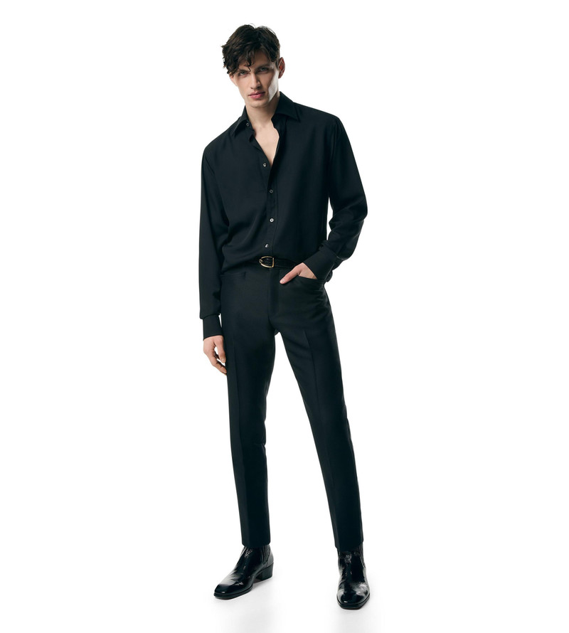 TOM FORD SILK PARACHUTE SLIM FIT SHIRT outlook