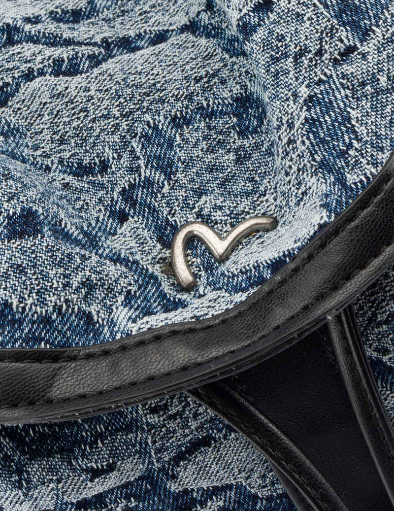 Ishigaki Camo Jacquard Denim Backpack 8