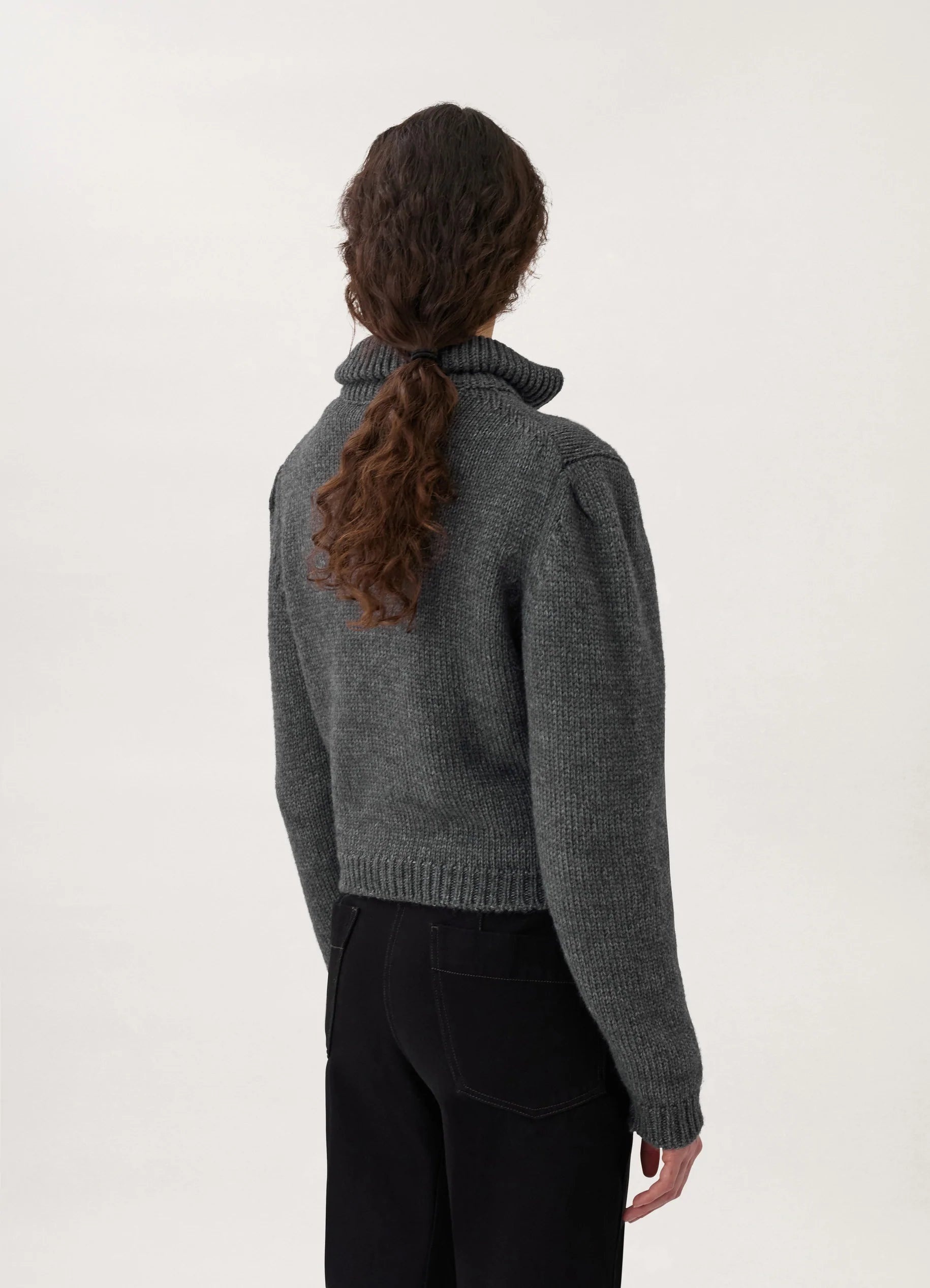 CARDIGAN WITH SNAPS
ALPACA BLEND - 4