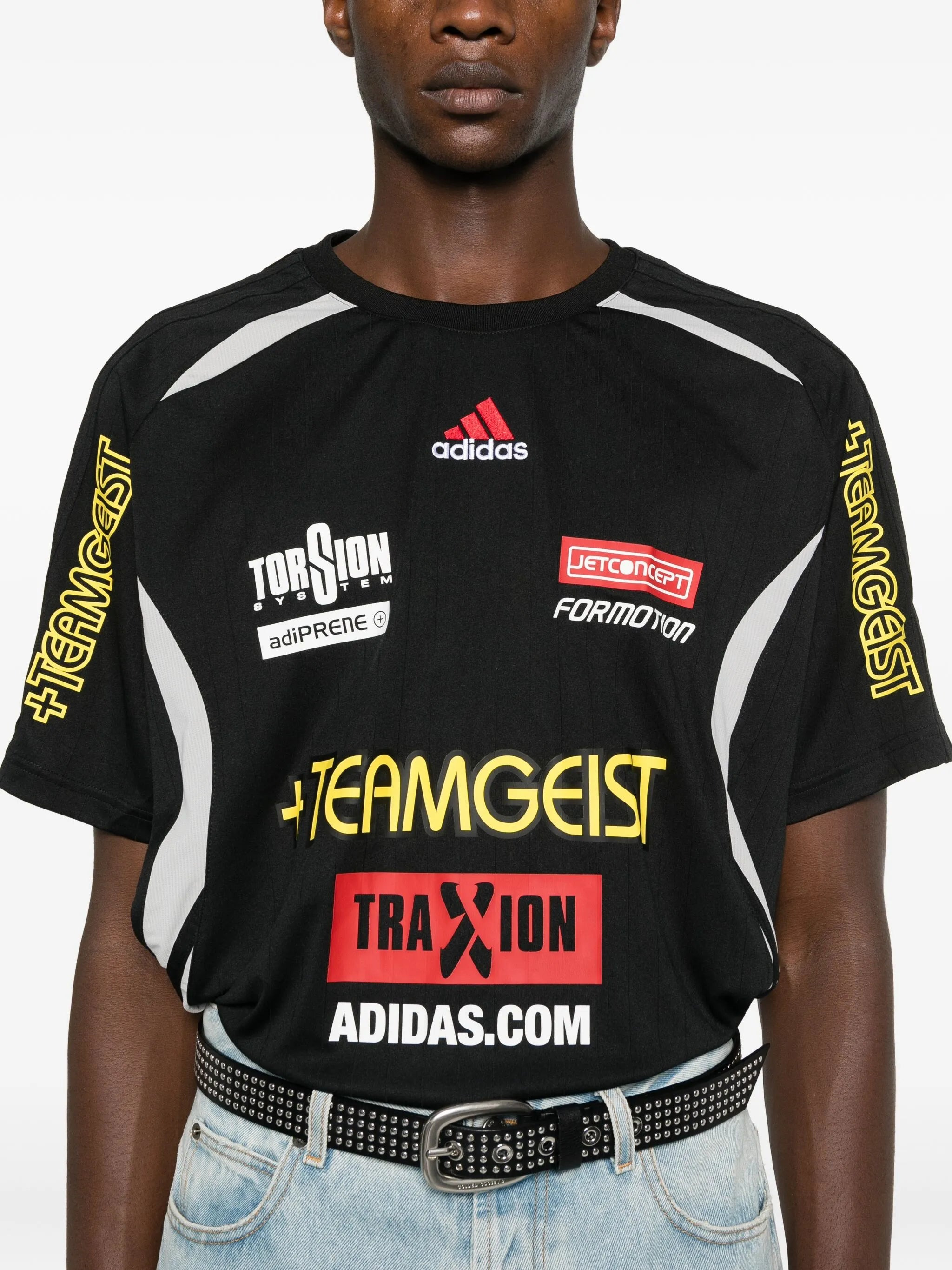 Adidas Teamgeist Moto Graphic-print T-shirt - 3