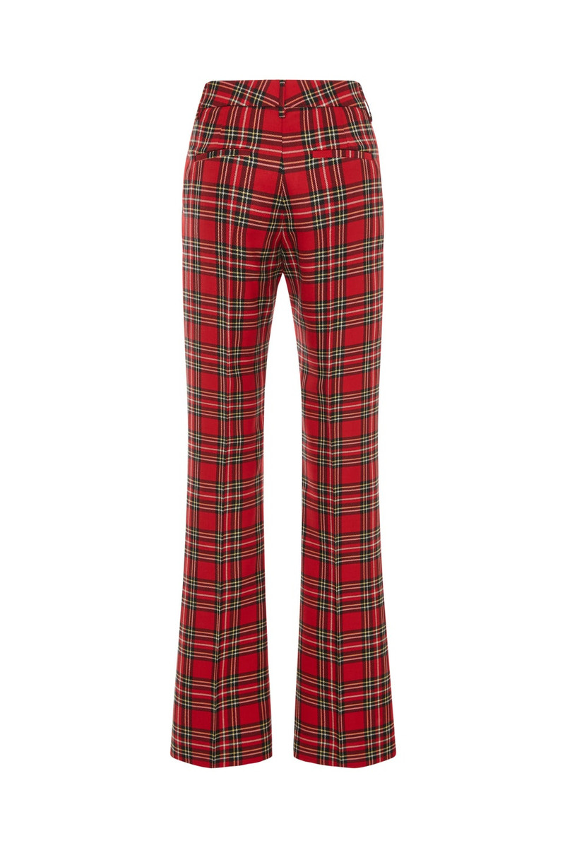 TARTAN WOOL TROUSERS 2
