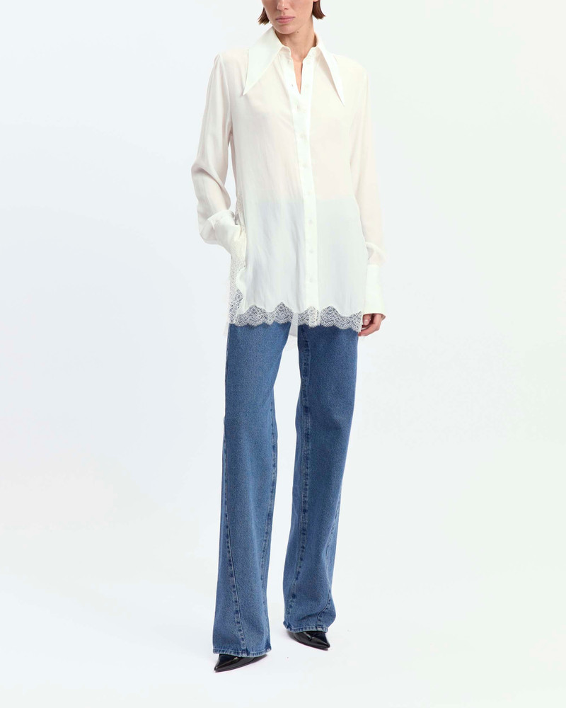 16ARLINGTON FIORELLA SHIRT IN SATIN outlook