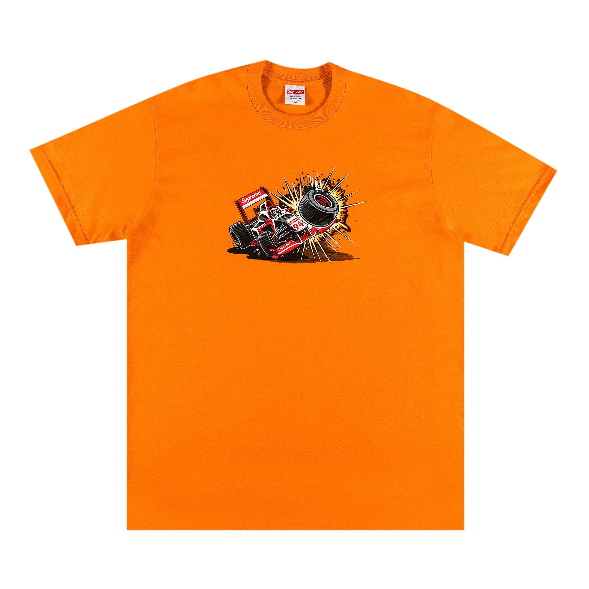 Supreme Crash Tee 'Orange' - 1