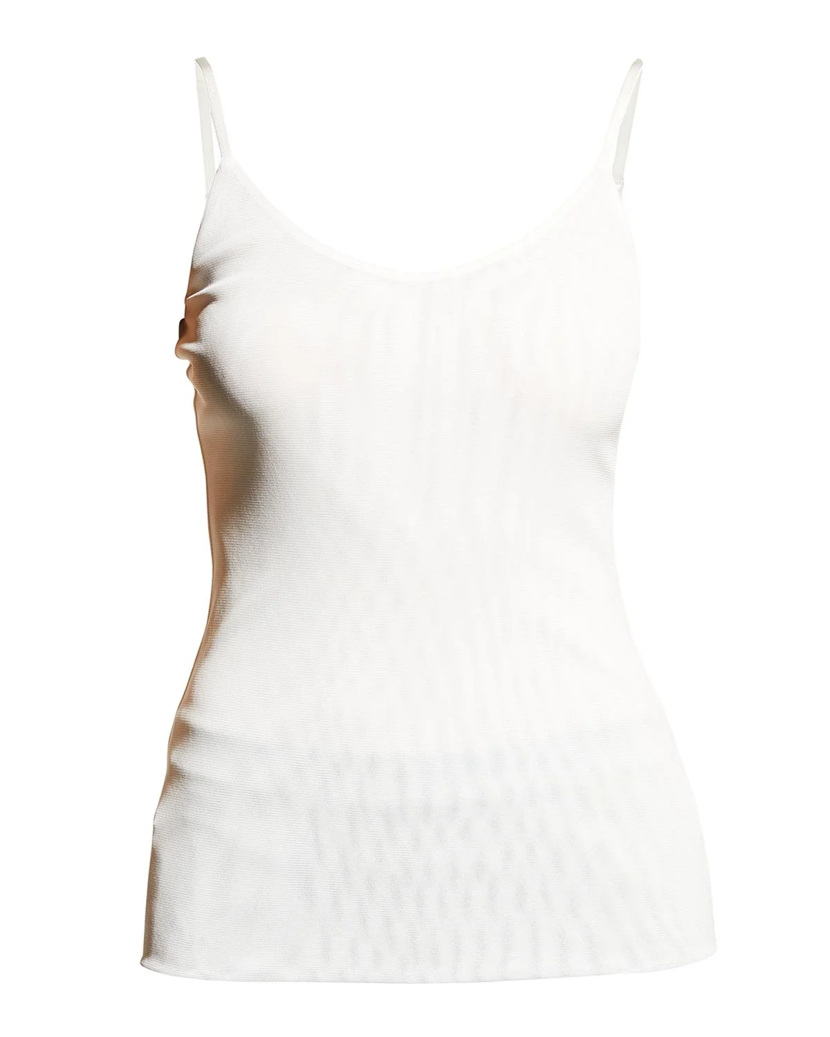 Mesh Jersey V-Neck Tank - 1