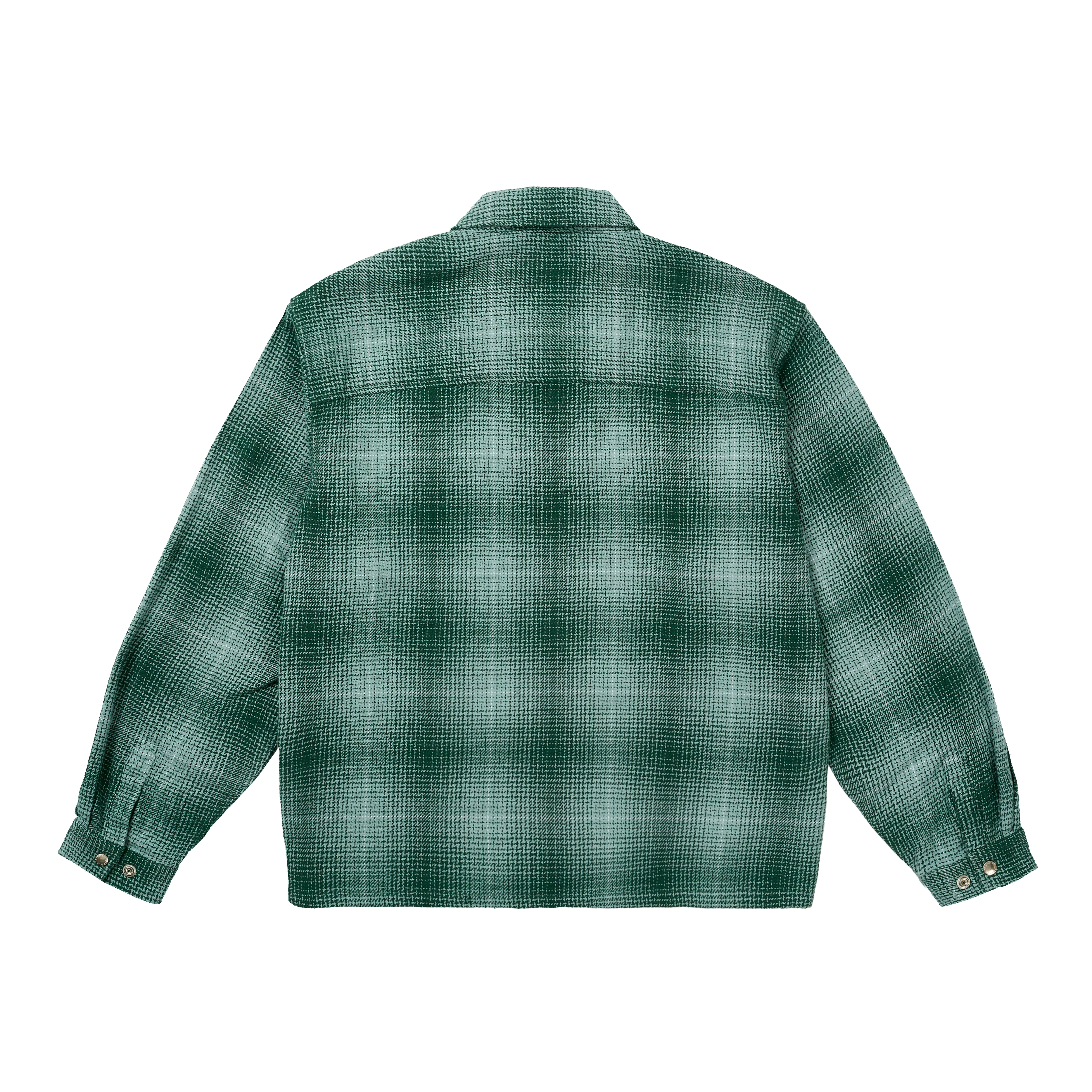 GHOST ZIP SHIRT GREEN - 2