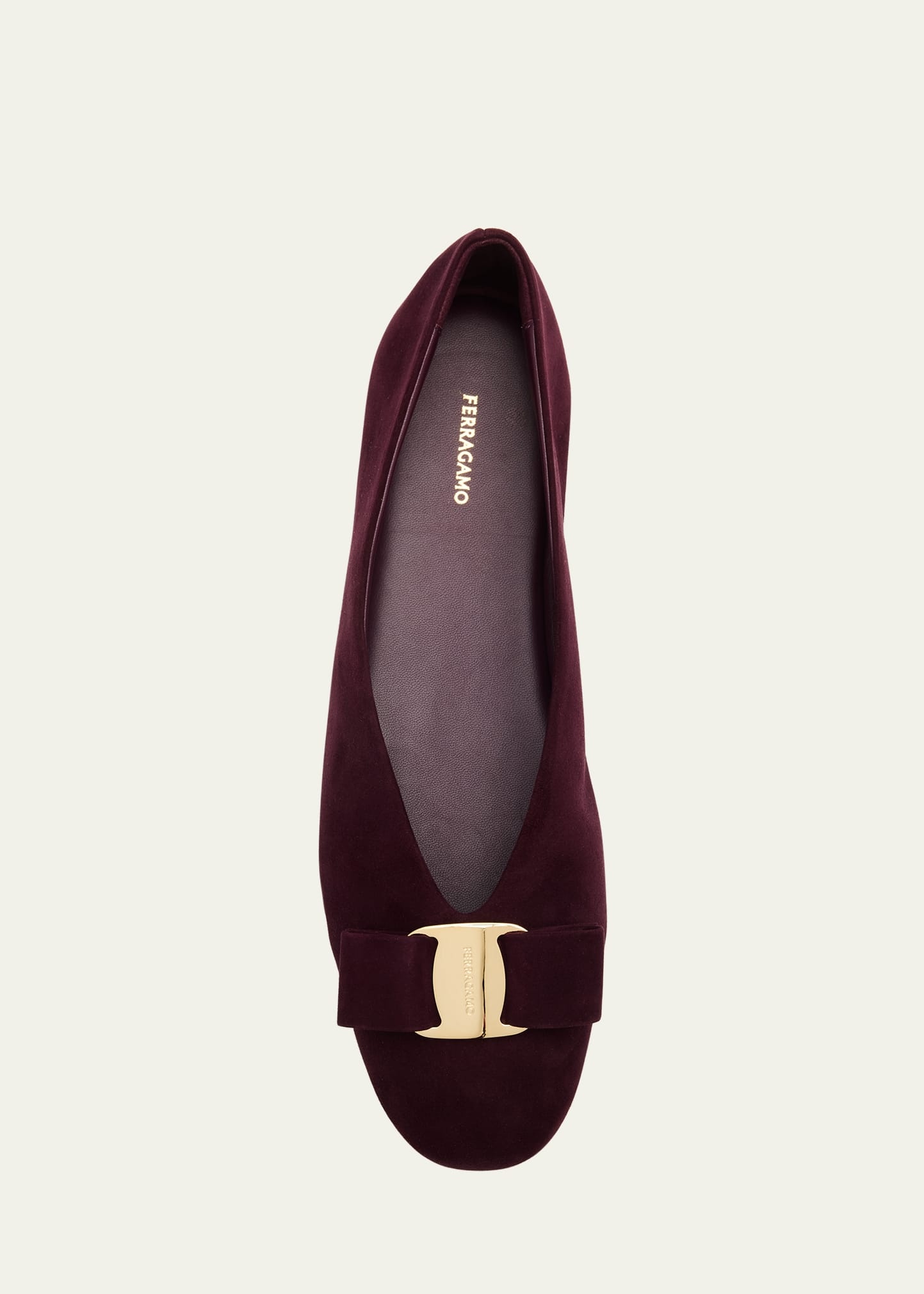 Vanna Suede Bow Ballerina Flats - 5