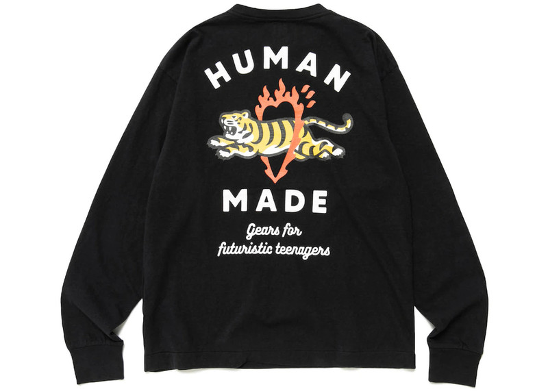 Human Made Human Made Graphic #3 L/S T-Shirt Black outlook