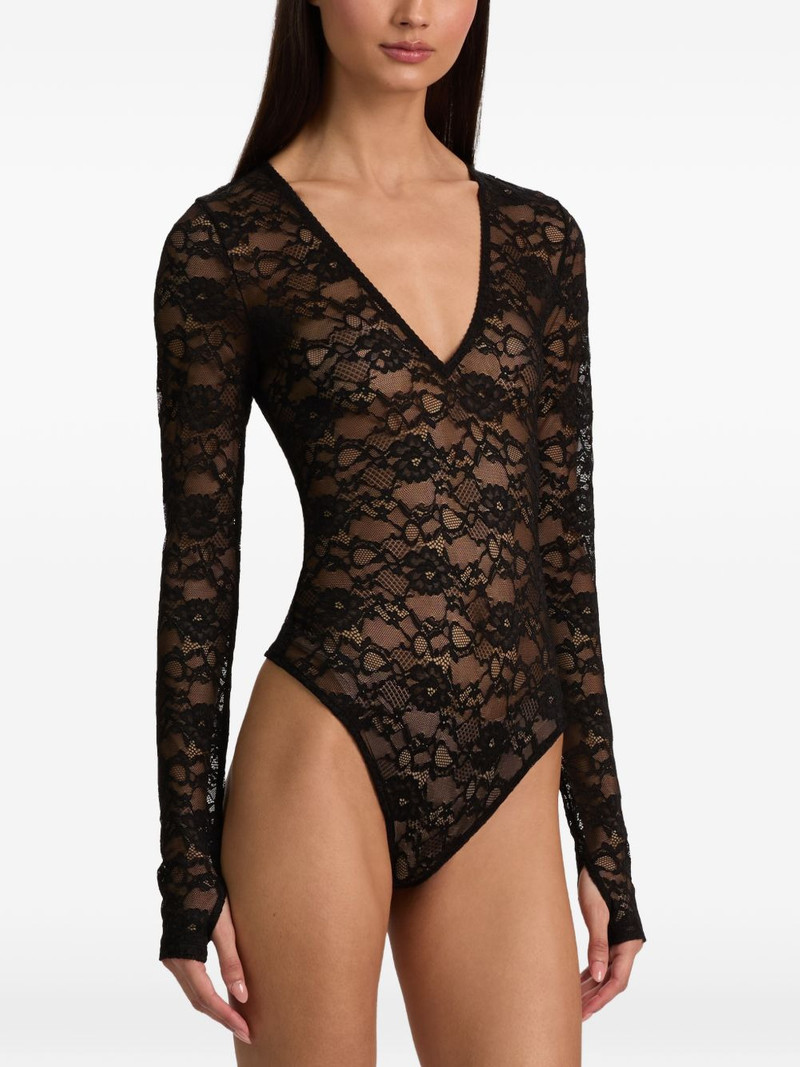 Teagan V-neck lace bodysuit 5