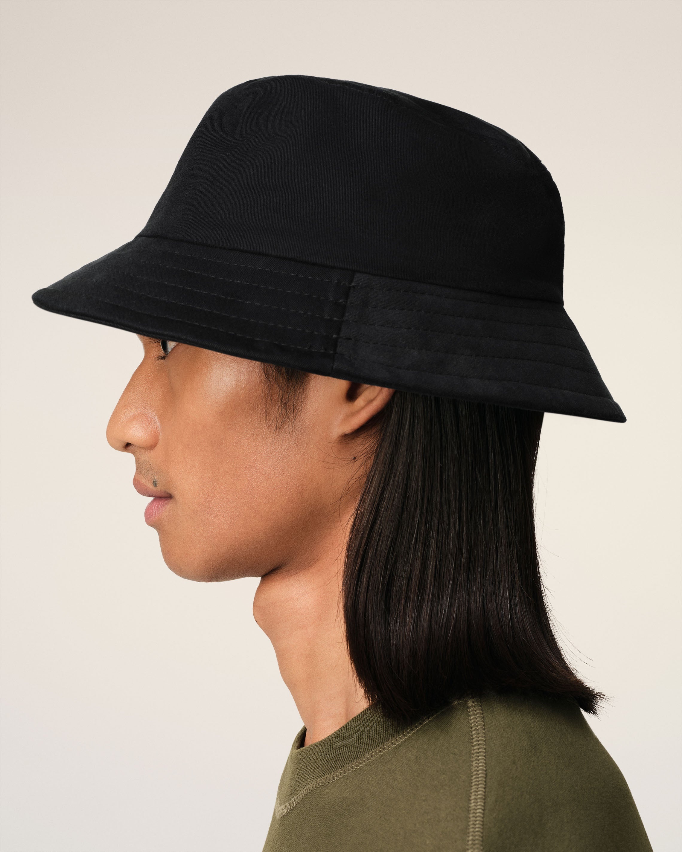 RED AMI DE COEUR EMBROIDERY BUCKET HAT - 5