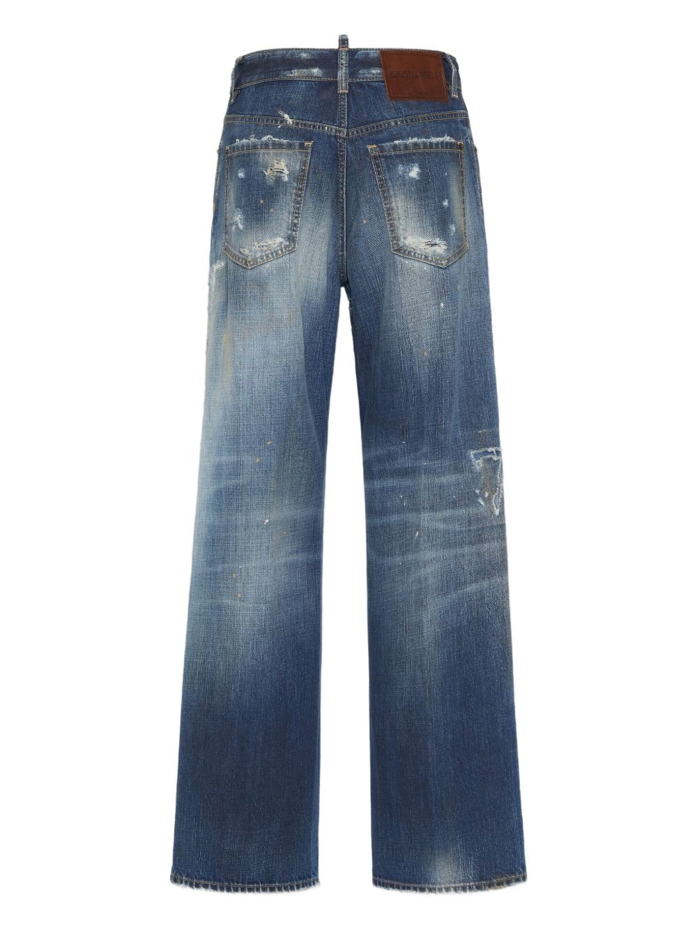 distressed-effect jeans - 2