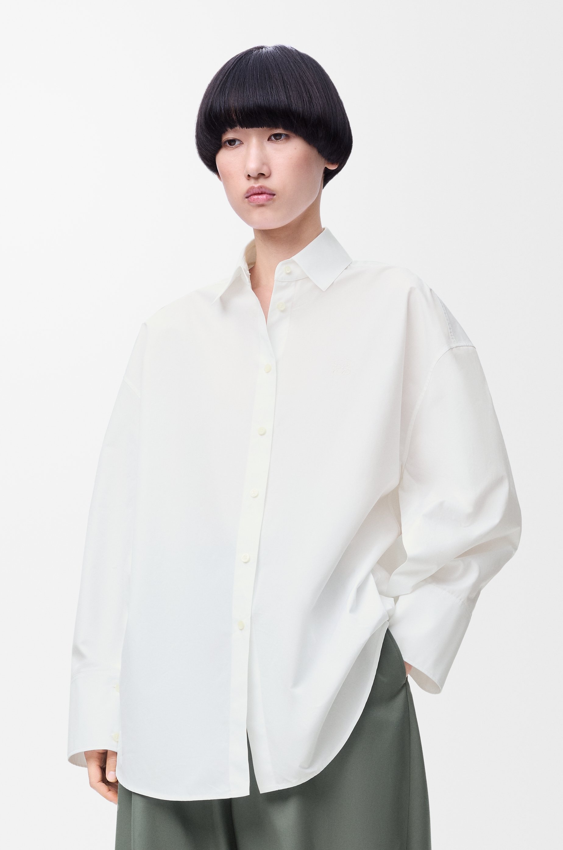 Cape shirt in cotton - 3