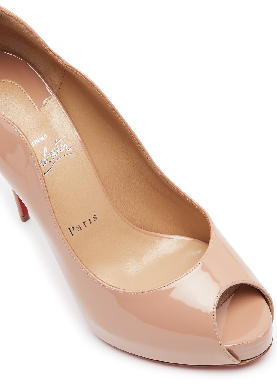 Christian Louboutin Hot Chick 120 Patent Leather Pumps - 4