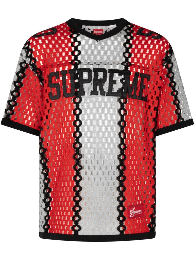 Supreme crochet football jersey - SS23KN13 BLACK | REVERSIBLE