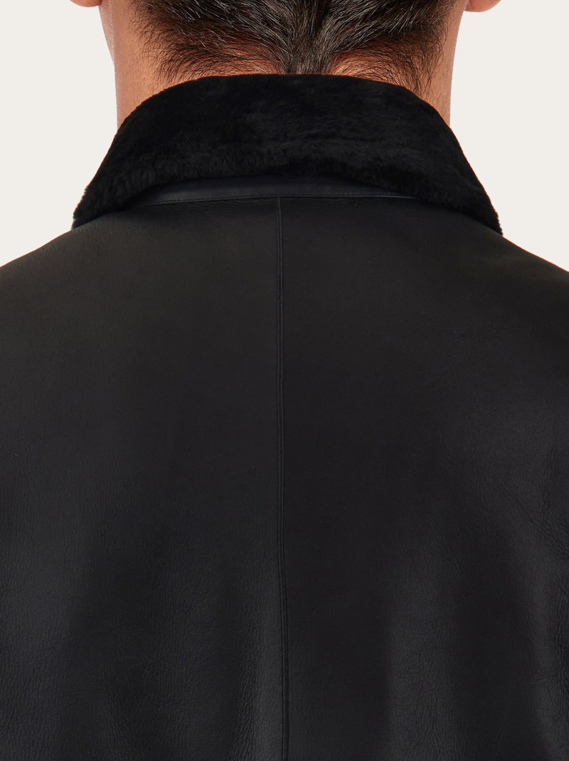 Shearling merino coat 5