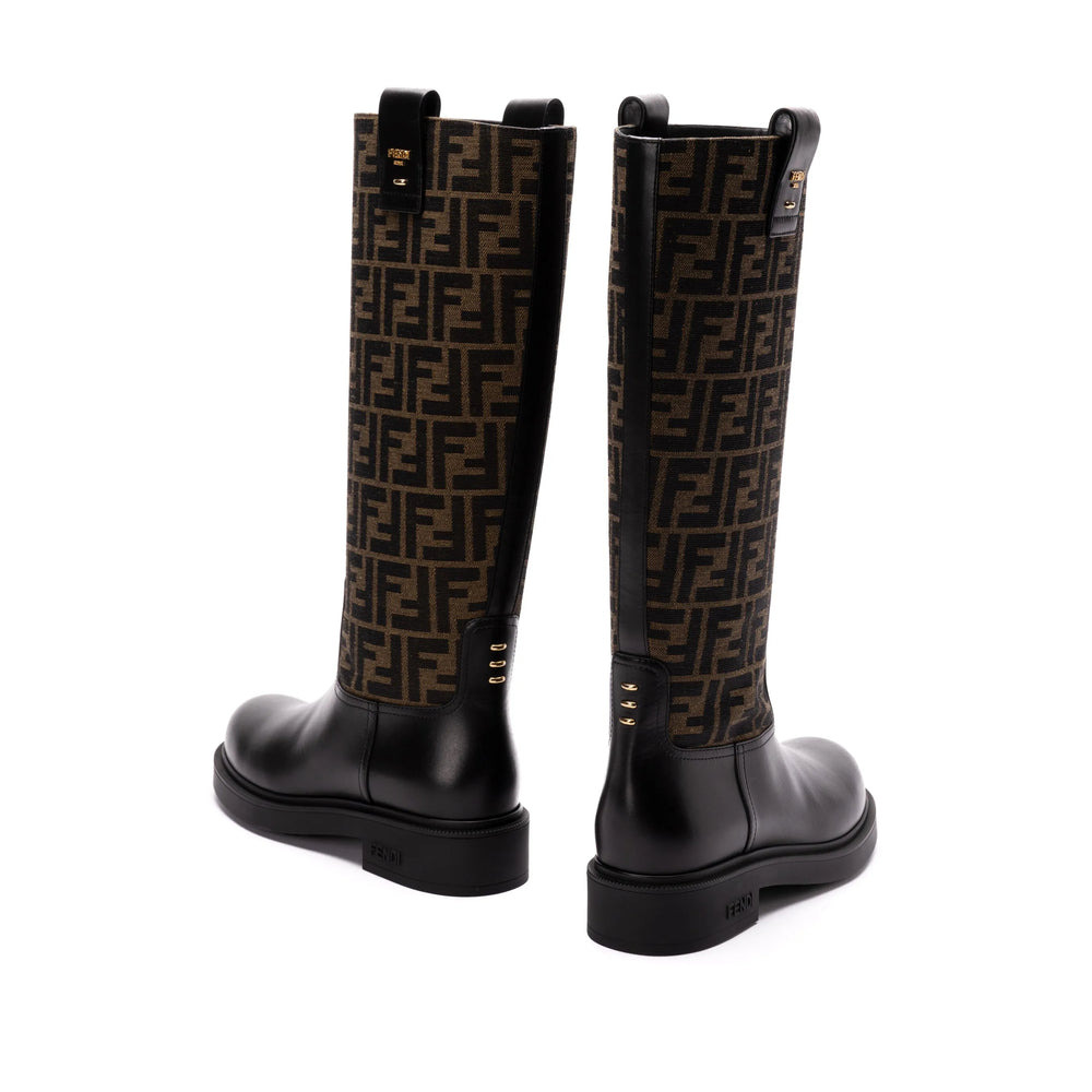 Fendi Black Boots Women - 4