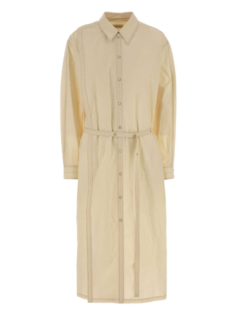 shirt belted dress 1