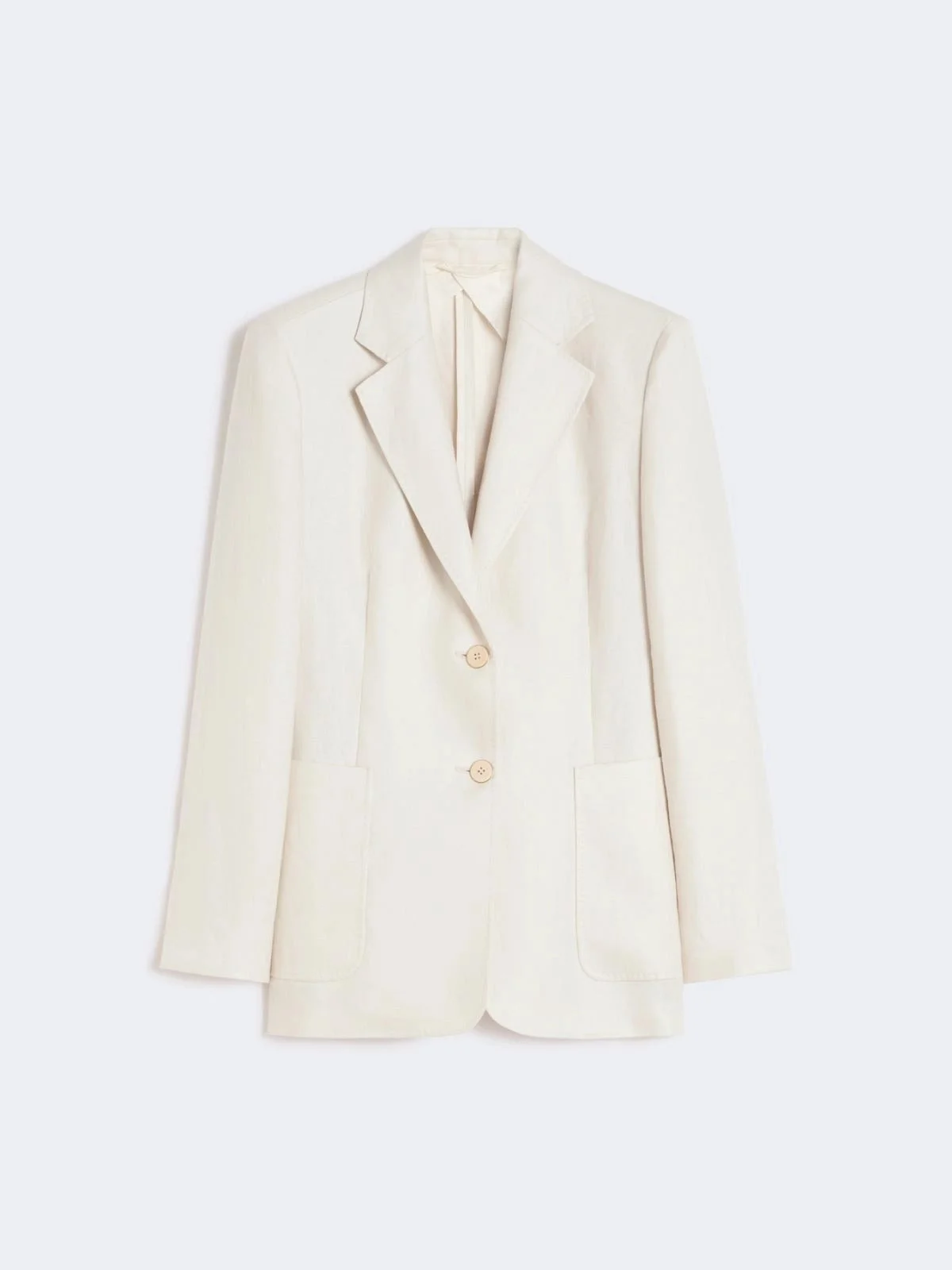 Max Mara Linen Mono Breasted Blazer Jacket - 1