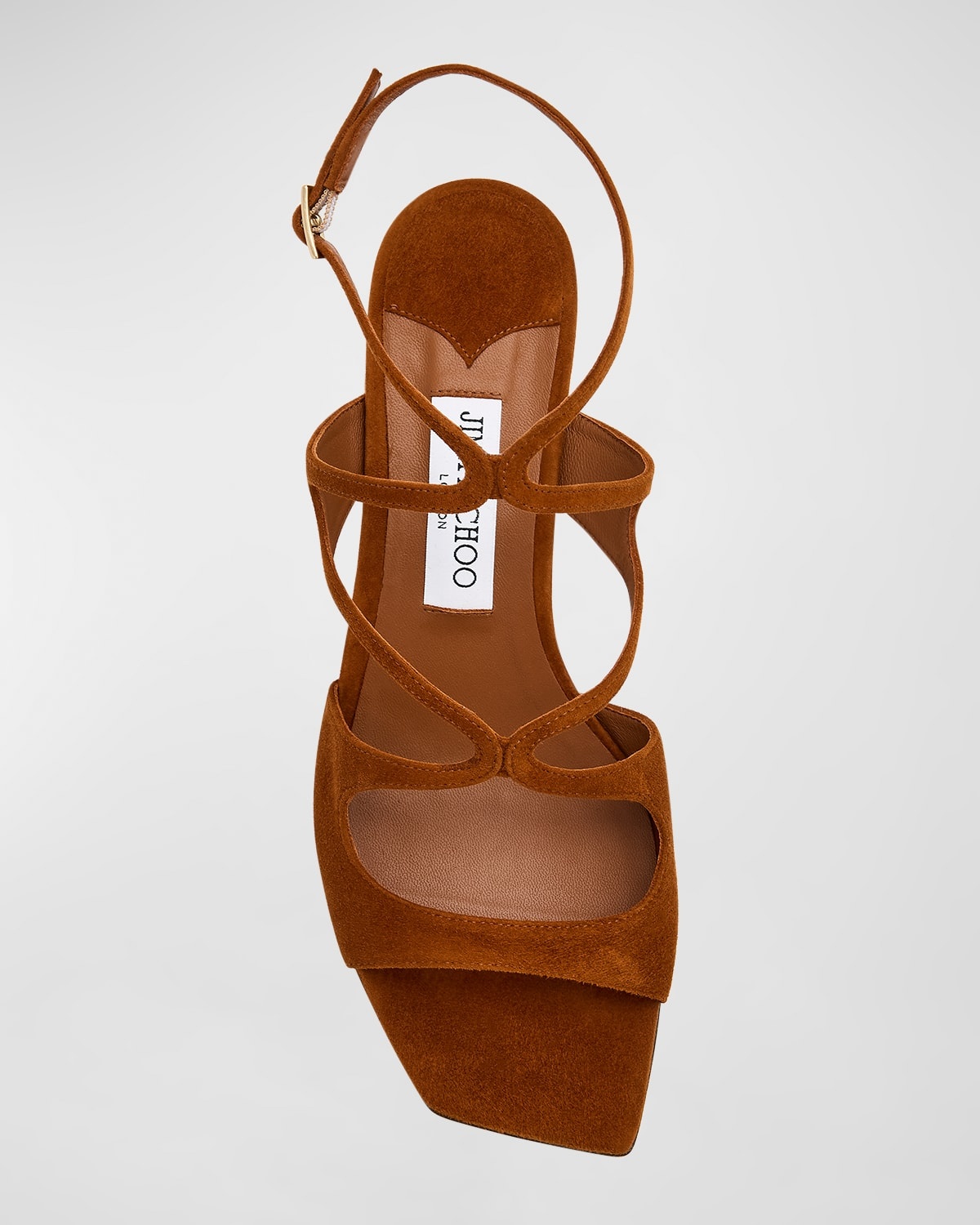 Azilia Strappy Suede Sandals - 5