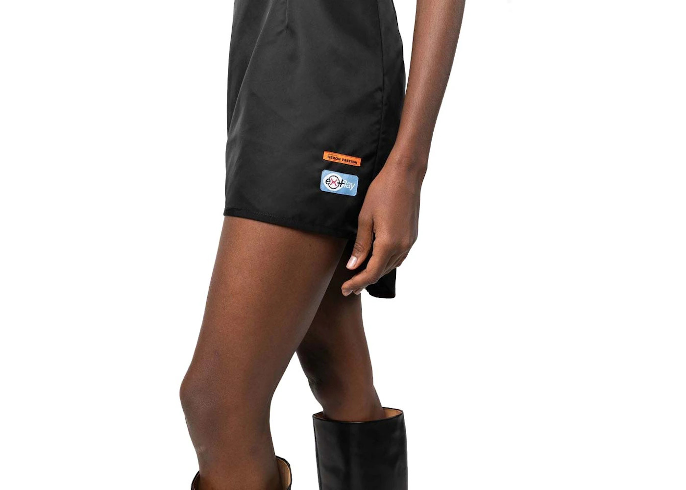 Heron Preston Ex-Ray Nylon Corset Dress Black - 3