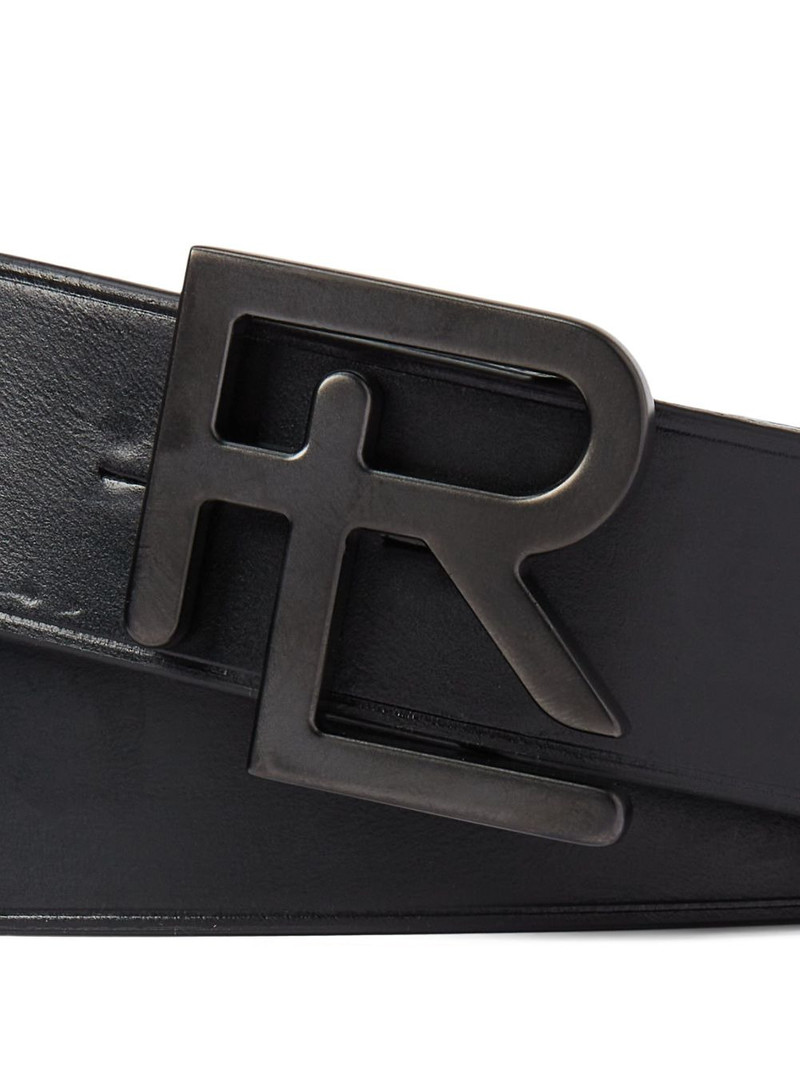 Ralph Lauren logo-buckle leather belt outlook