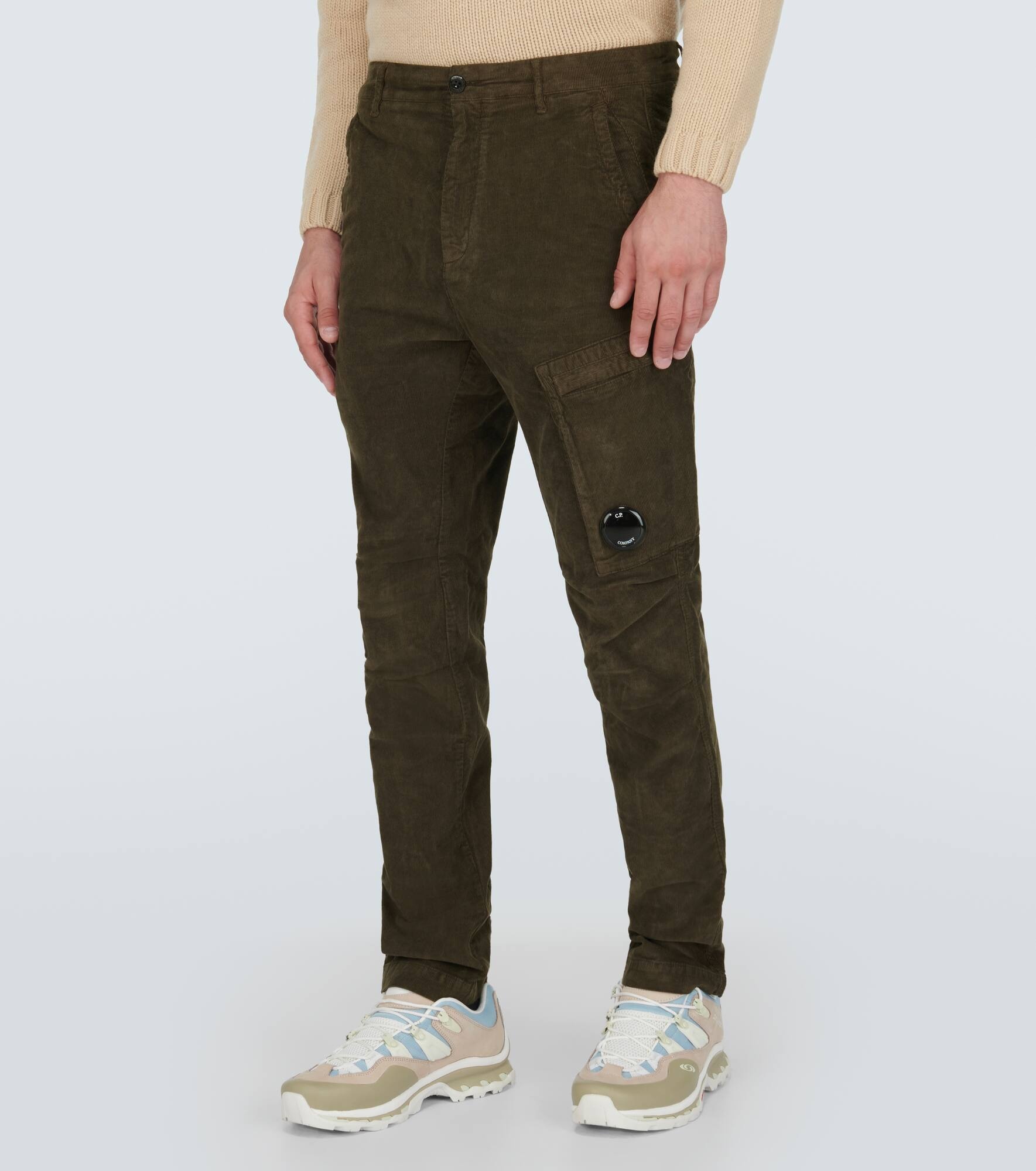 Corduroy straight pants - 3