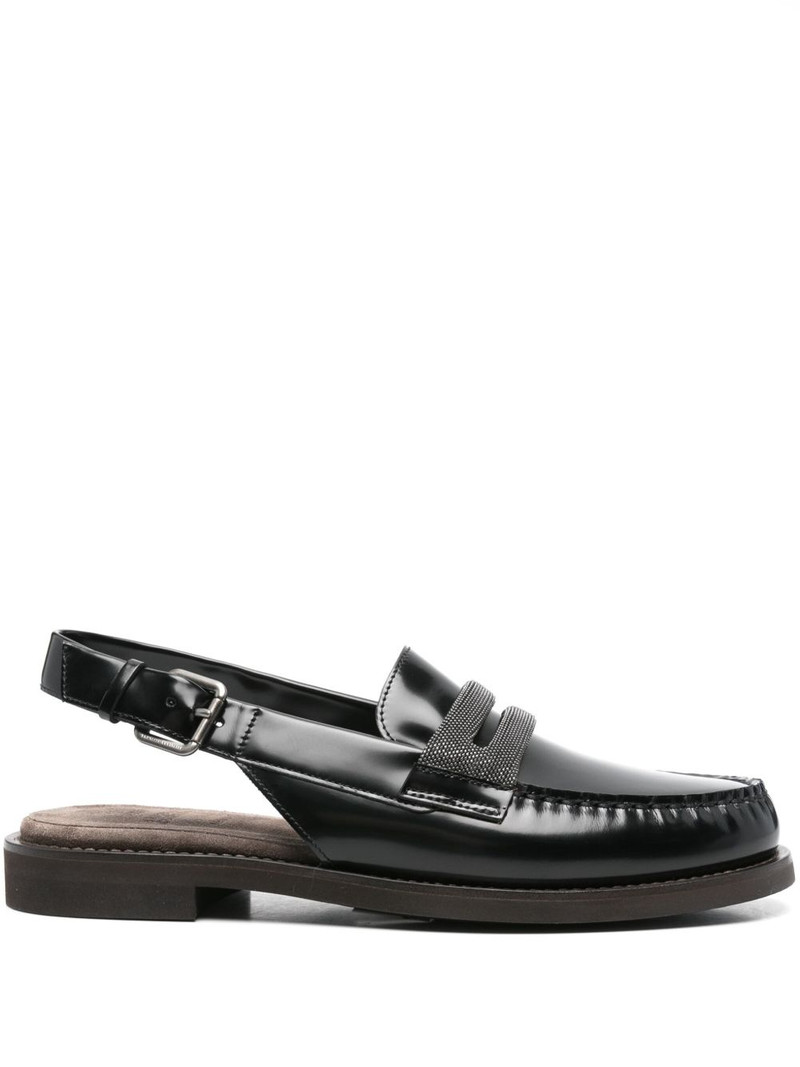 leather slingback loafers 1