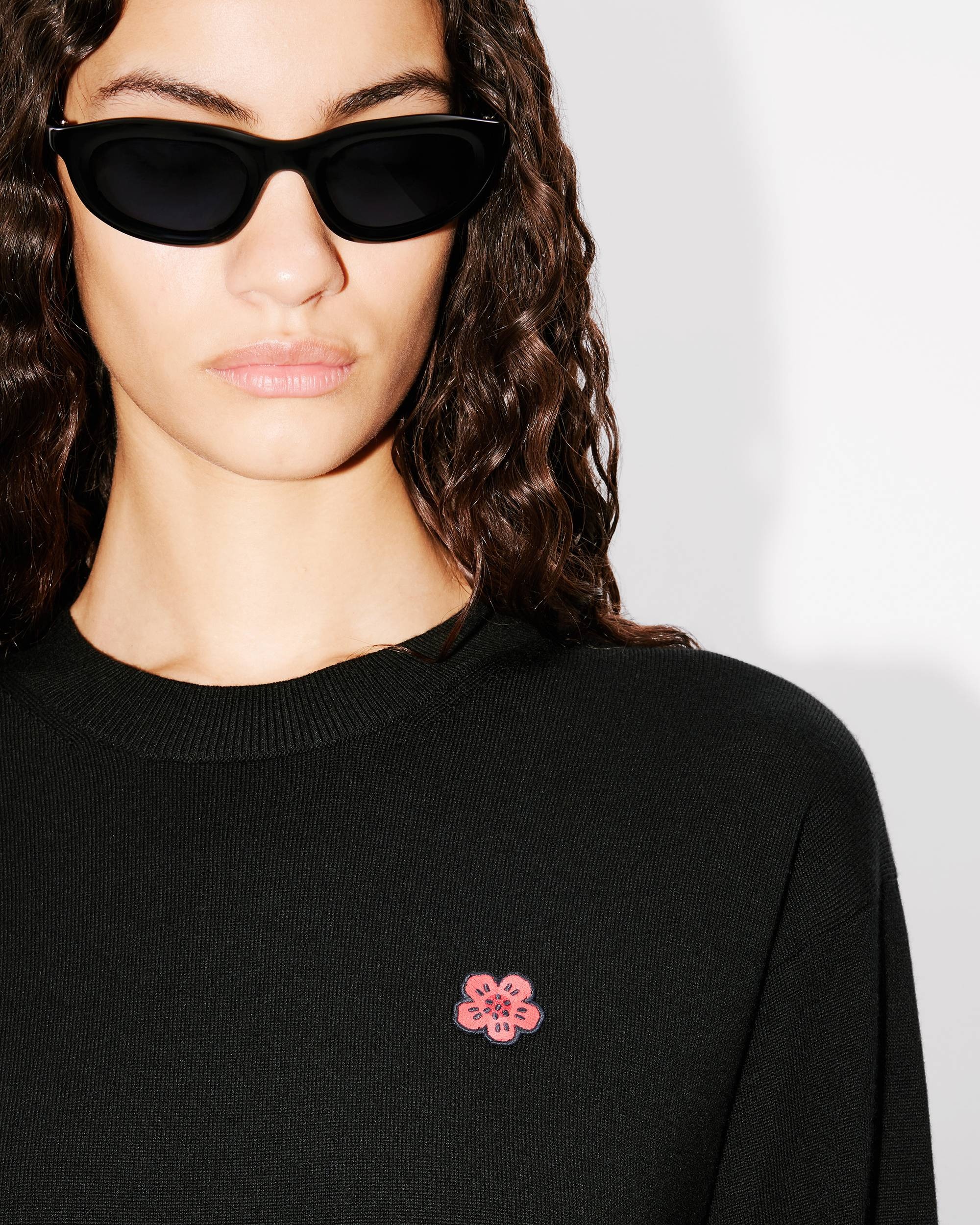 'Boke Flower' embroidered jumper - 6