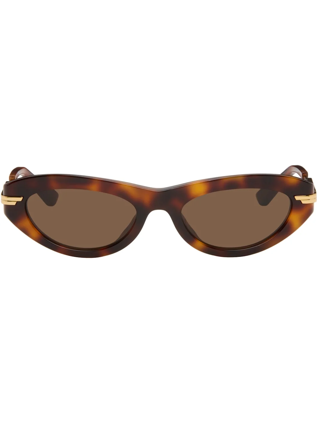 Brown Combi Cat Eye Sunglasses - 1