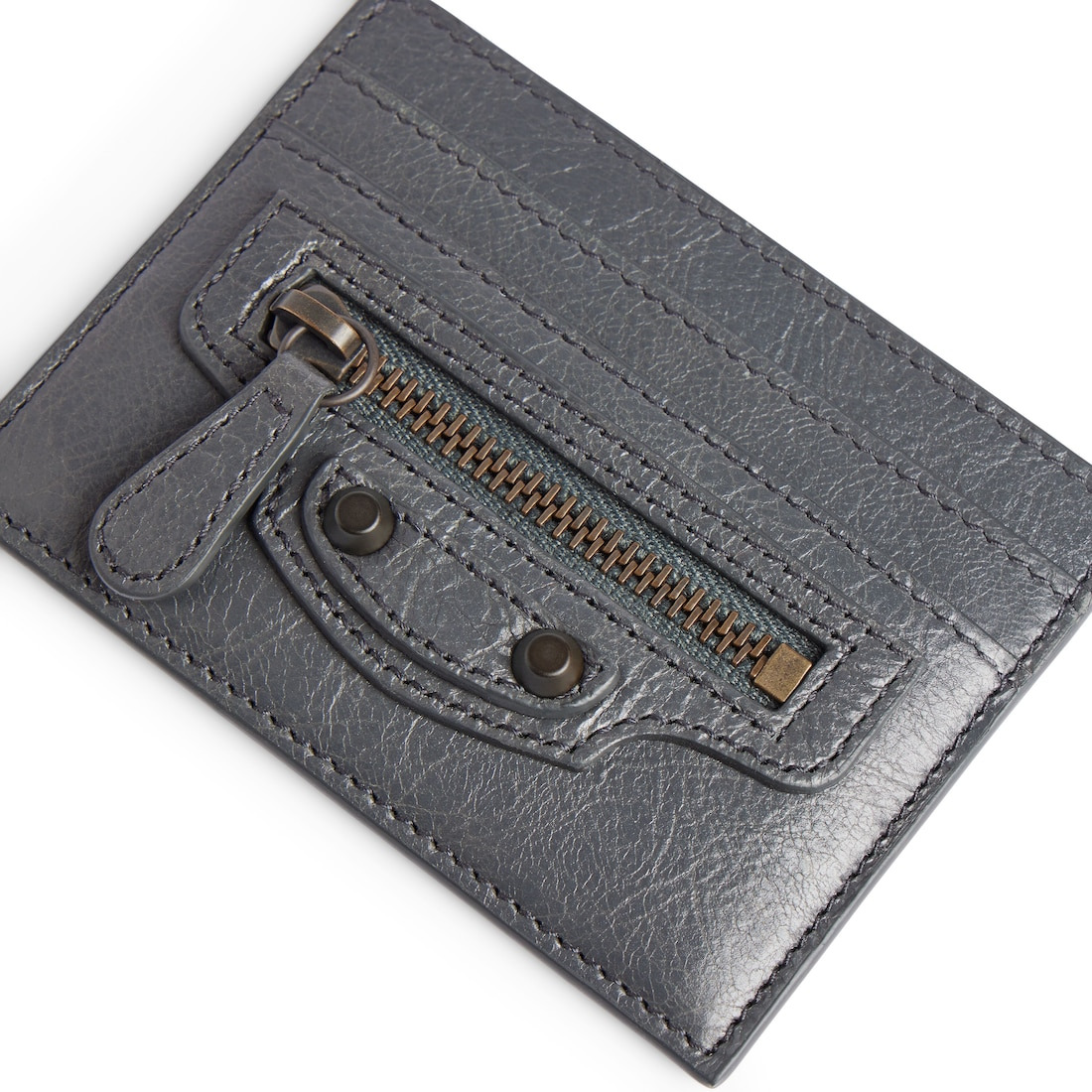 Women's Le City Card Holder in Volcanic Rock - 4