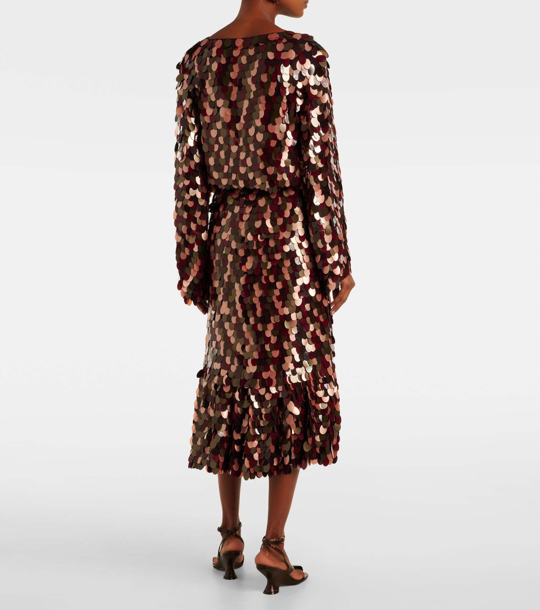 Sequined midi skirt - 3