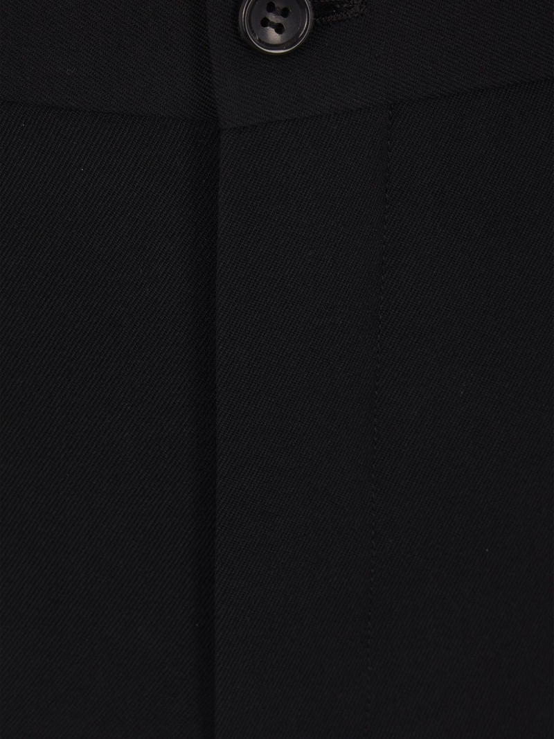 wool zip-detail trousers 4