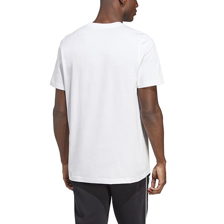 adidas originals Adicolor Classics Trefoil T-shirt 'White' IA4816 - 4