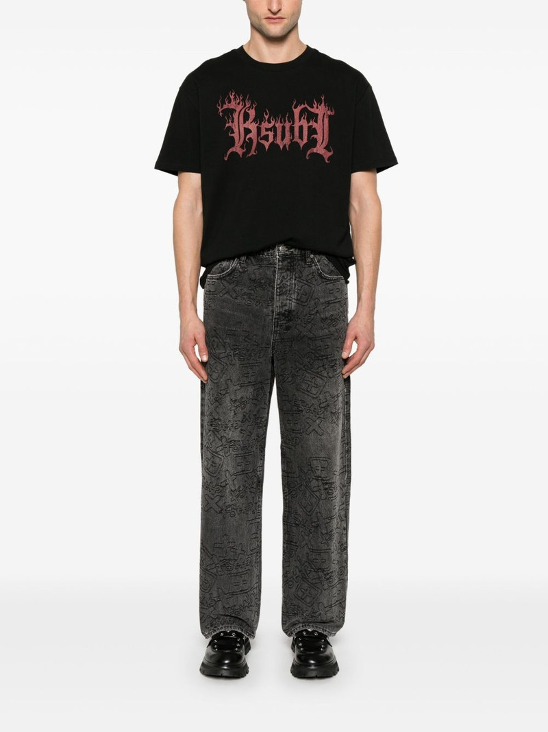 Ksubi Maxx Stencil Stitch jeans outlook