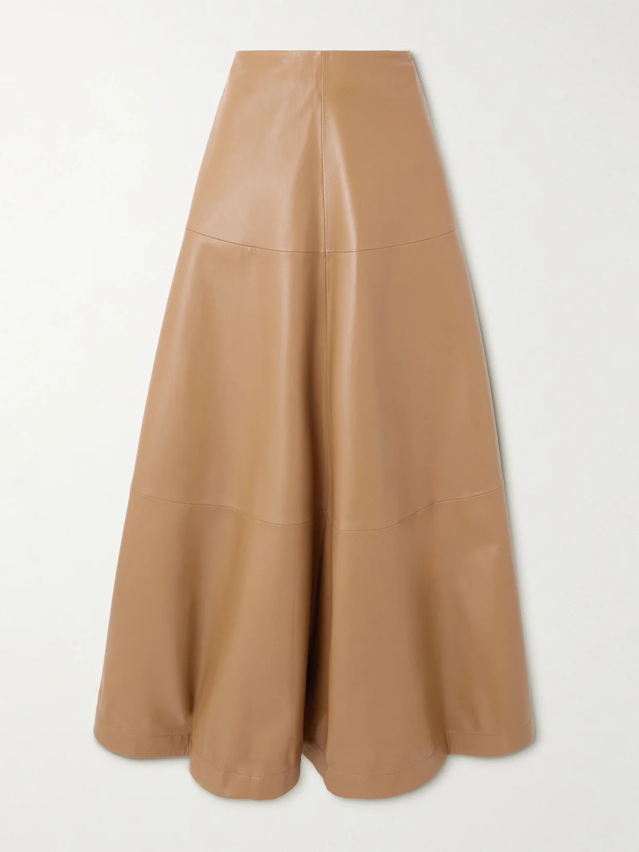 Varda Leather Maxi Skirt - 1