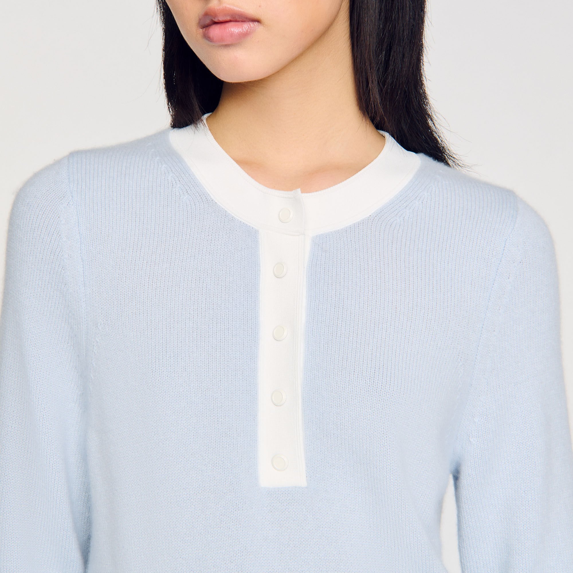 WOOL AND CASHMERE SWEATER - 3