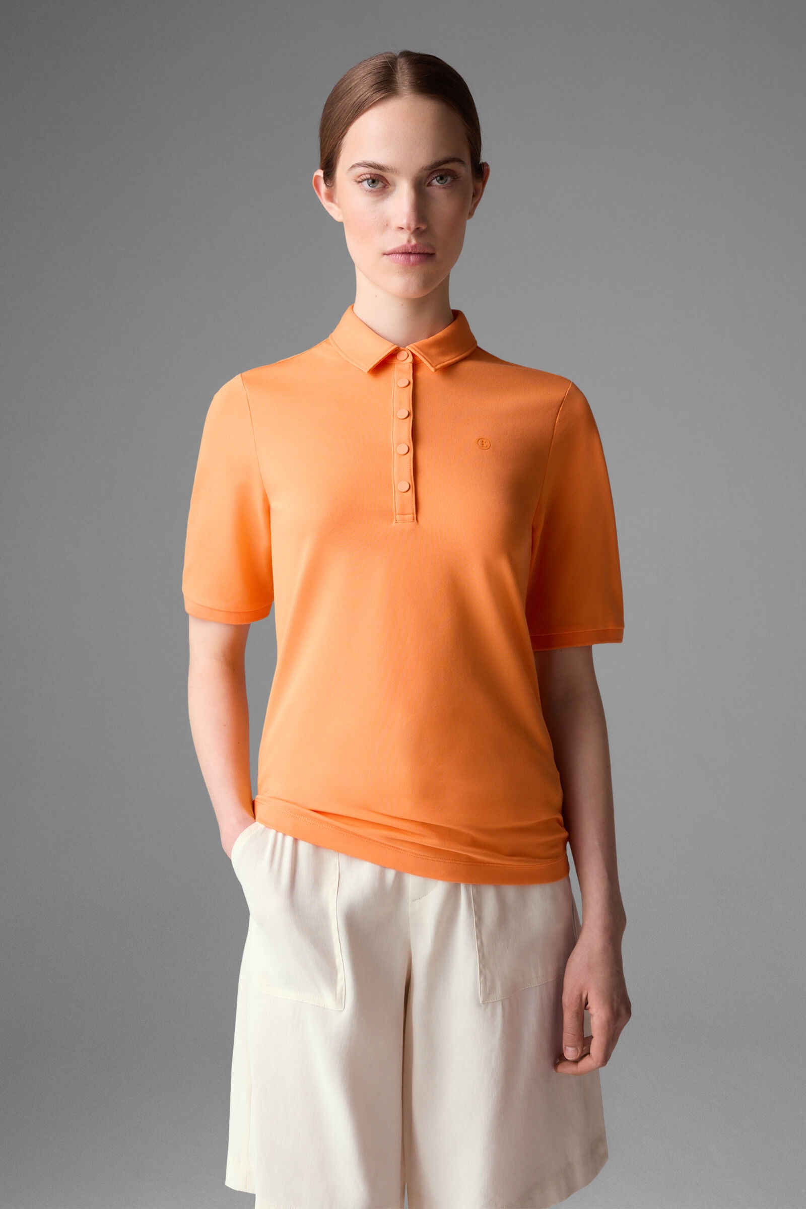 Tammy Polo shirt in Orange - 2