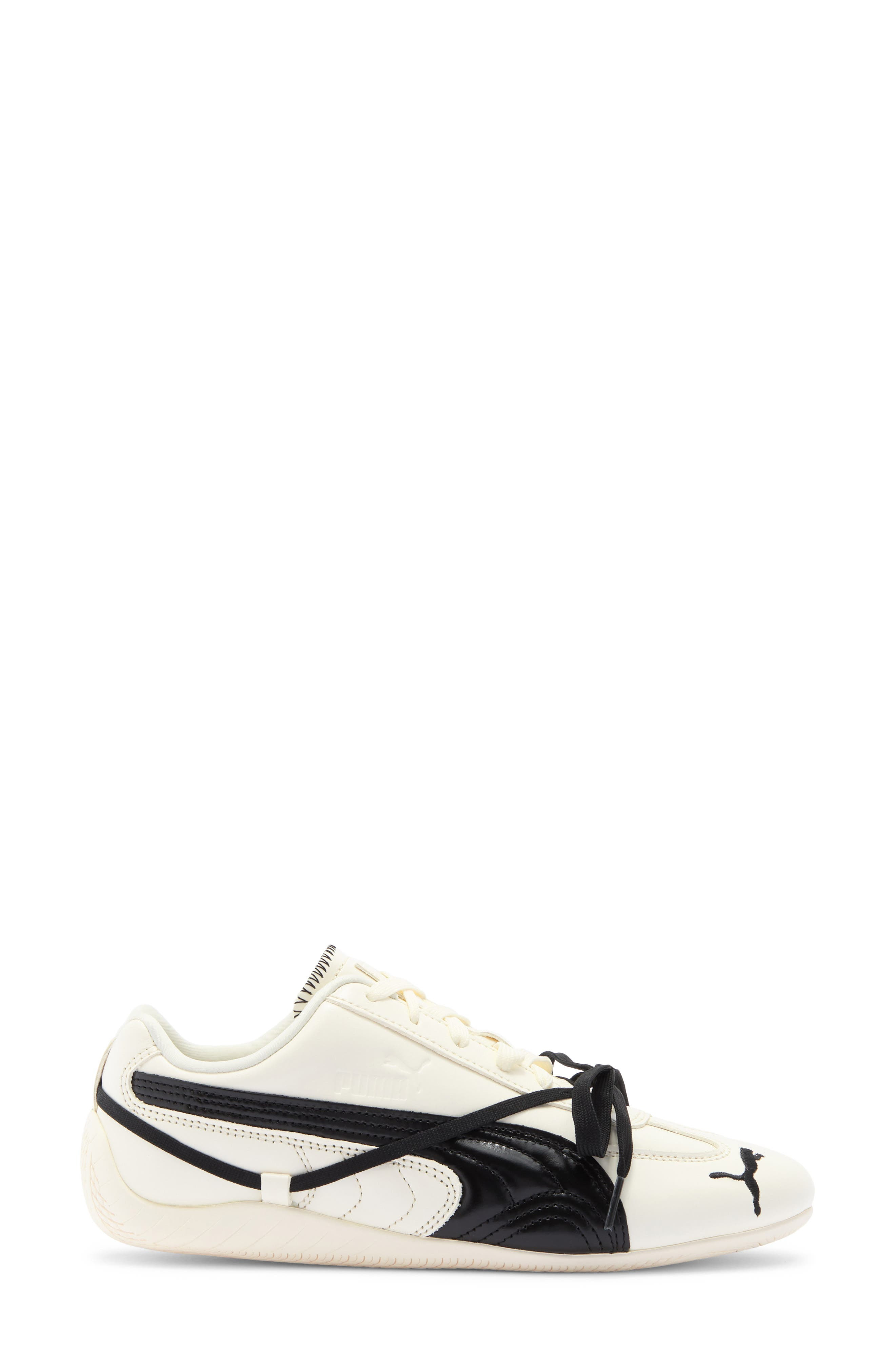 PUMA x Rosé Speedcat Premium Sneaker in Warm White/Puma Black at Nordstrom - 3