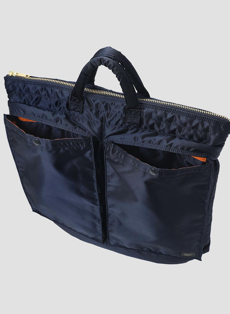 Porter-Yoshida & Co Tanker 2-Way Helmet Bag in Iron Blue 8
