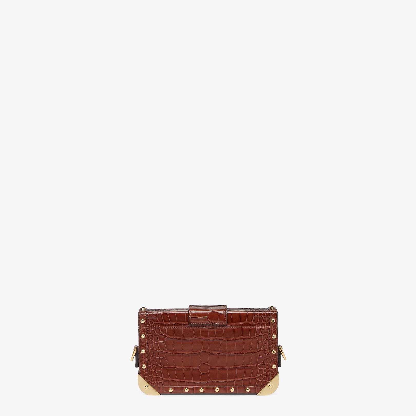 Brown alligator bag - 3