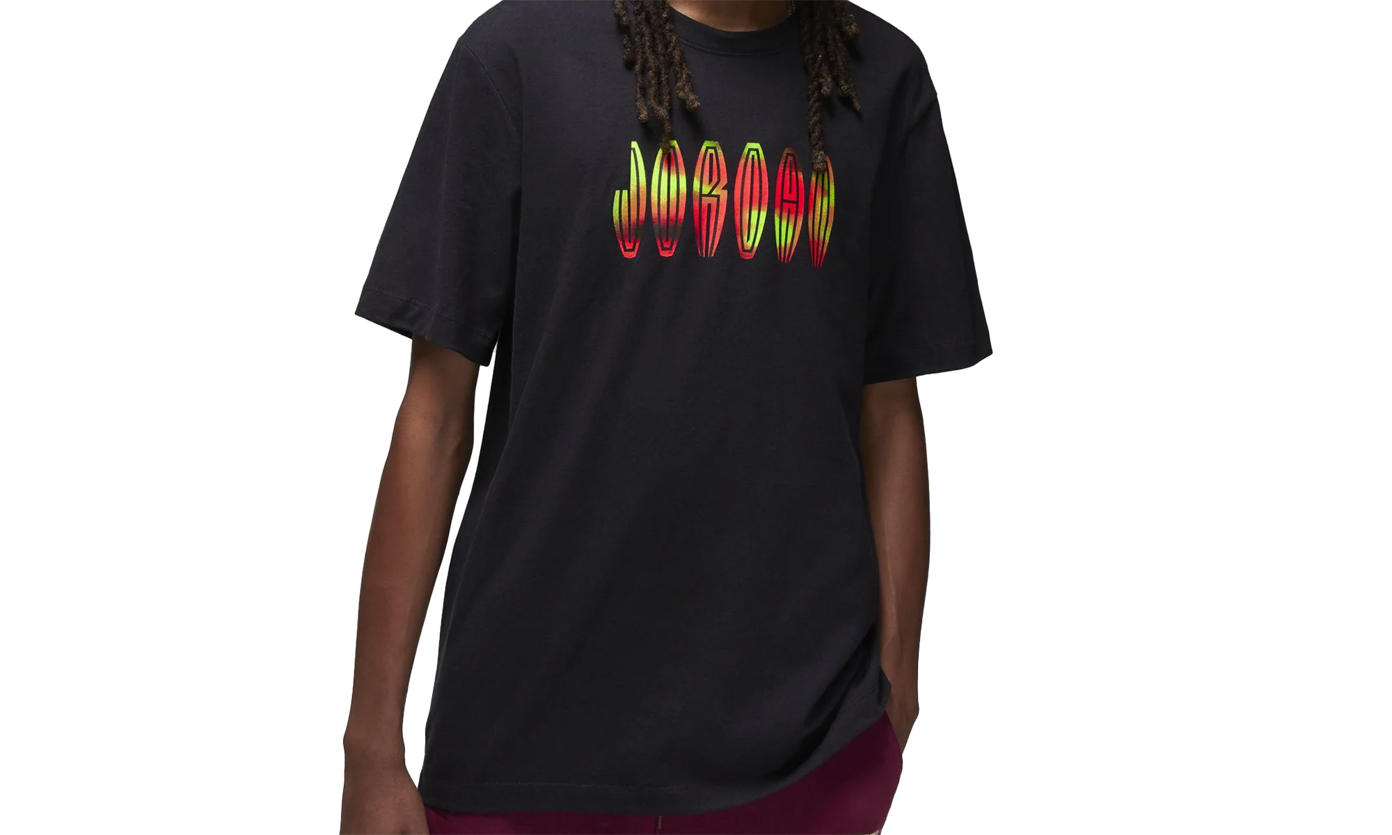Air Jordan Flight Mvp T-Shirt "Black / Infrared 23 / Canyon Gold / Sail" DQ7366 011 - 1