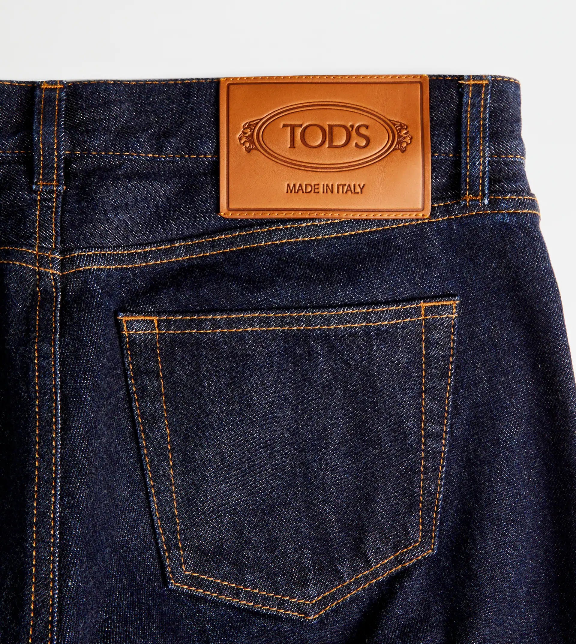 TOD'S 5 POCKET JEANS - BLUE - 4