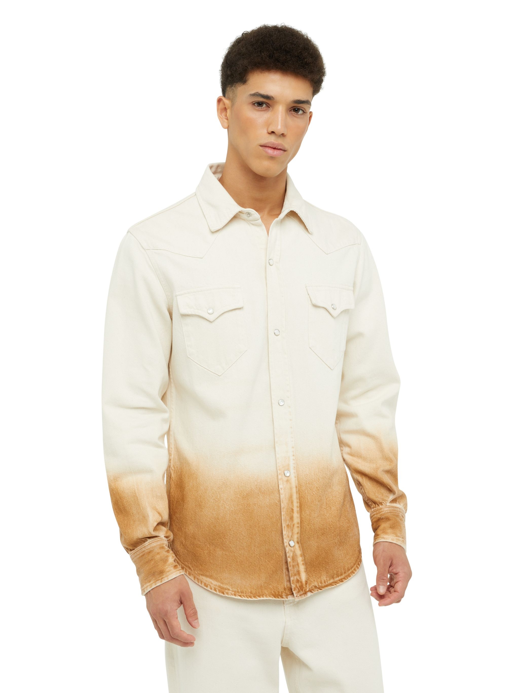 Bright Hues Denim Shirt - 7